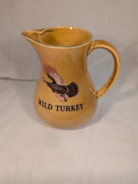 Vintage Wild Turkey Bourbon Advertising Pub Jug Pitcher GIFT NEW YORK Connection